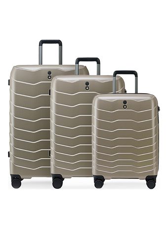 Echolac Exo 4 kolečka Sada kufrů 3-dílný s roztažitelným záhybem