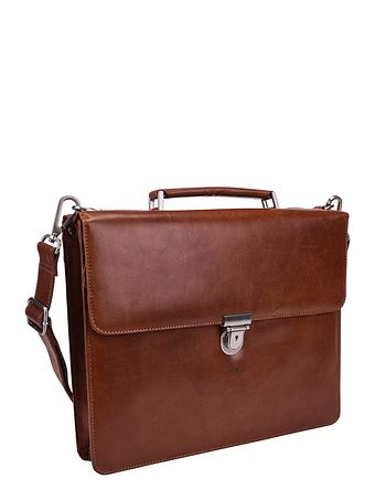 Leonhard Heyden Cambridge dokumentmappe læder 38 cm rum til bærbar computer