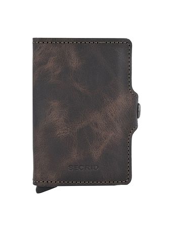 Secrid Twinwallet Vintage pouzdro na kreditní karty RFID kožené 6,5 cm