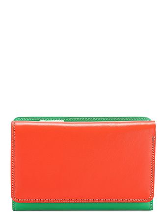Mywalit Medium Tri-fold pung i læder 14 cm