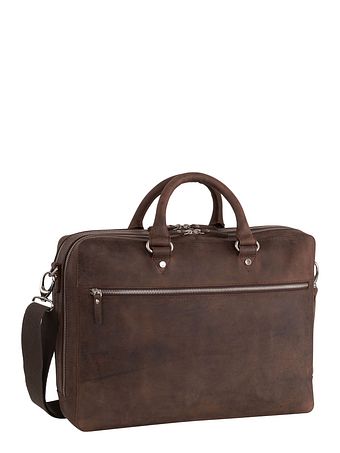 Leonhard Heyden Salisbury dokumentmappe læder 40 cm laptoprum