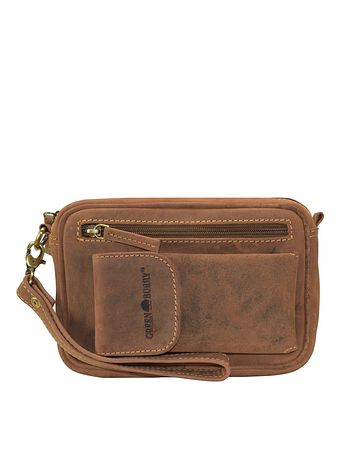 Greenburry Vintage herretaske i læder 22 cm