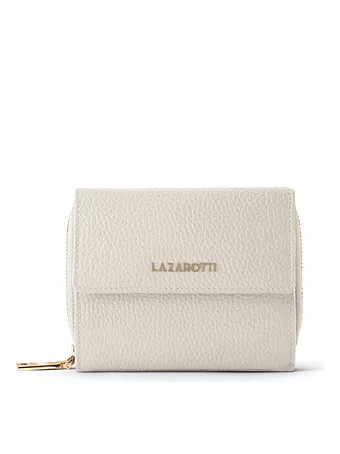 Lazarotti Cartera de piel «Bologna» con cremallera envolvente, 12 cm Lazarotti Cartera de piel «Bologna» con cremallera envolvente, 12 cm