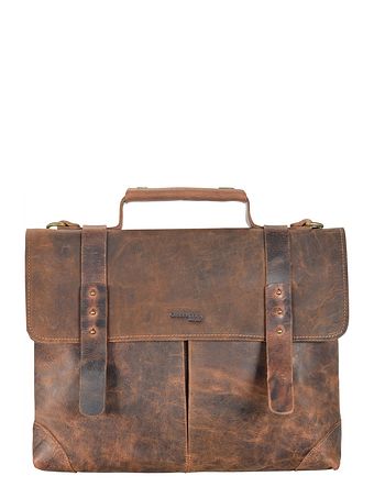 Greenland Nature Klassisk dokumentmappe i læder 41 cm Greenland Nature Klassisk dokumentmappe i læder 41 cm