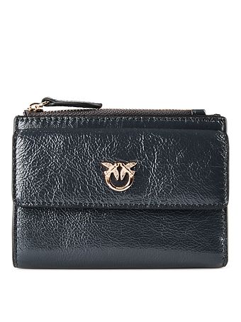 PINKO Compact Wallet Pung Læder 13 cm