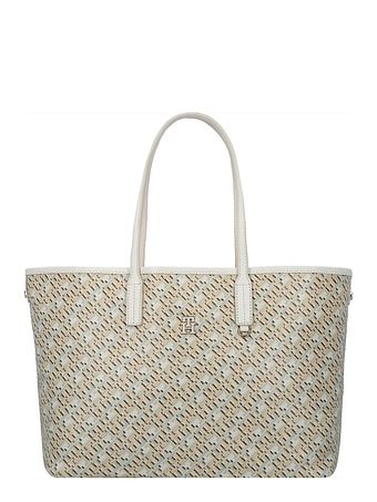 Tommy Hilfiger TH Monoplay Leather Shopper-taske 36 cm