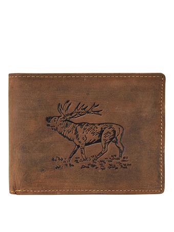 Greenburry Vintage Hirsch pung i læder 12 cm