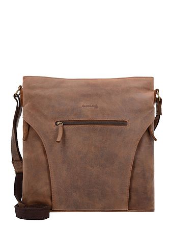 Greenland Nature Montenegro skuldertaske i læder 33 cm Greenland Nature Montenegro skuldertaske i læder 33 cm