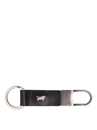 Braun Büffel Country nøglering i læder 10 cm