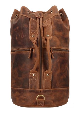 Greenburry Vintage rygsæk i læder 48 cm Greenburry Vintage rygsæk i læder 48 cm
