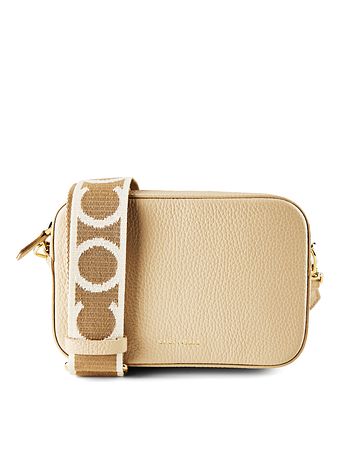 Coccinelle Tebe skuldertaske i læder 18 cm