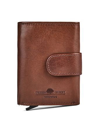 Greenburry Newport Cartera Bloqueo RFID Piel natural 9.5 cm