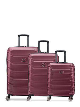 Delsey Paris Meteor 4 hjul Kuffert 3-delt med strækfold