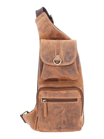 Greenburry Vintage skuldertaske i læder 26 cm Greenburry Vintage skuldertaske i læder 26 cm