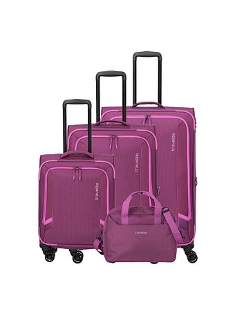 Travelite Corsiica 4 hjul Kuffert 4-delt Travelite Corsiica 4 hjul Kuffert 4-delt