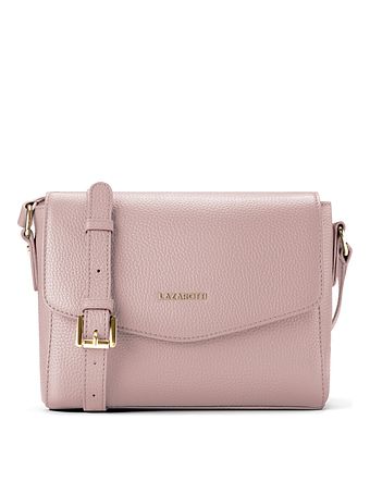 Lazarotti Bologna Leather Crossbody taška přes rameno kůže 22 cm