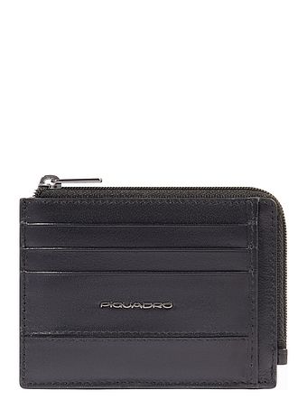 Piquadro Philip Kreditkortetui Læder 11 cm Piquadro Philip Kreditkortetui Læder 11 cm