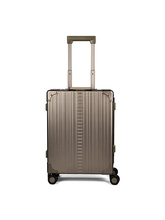 Aleon Traveler International kabinväska med 4-hjulig konstruktion i Aluminium, 55 cm
