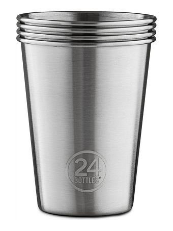 24Bottles Drikkebæger i rustfrit stål 4 stk. 24Bottles Drikkebæger i rustfrit stål 4 stk.