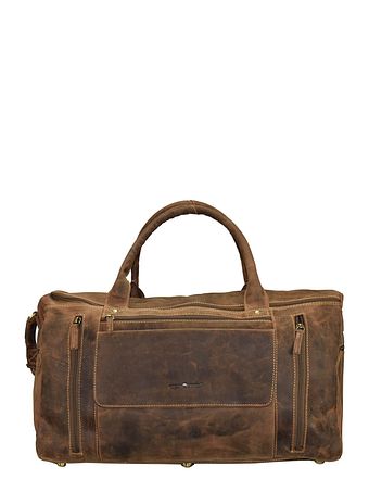 Greenburry Vintage rejsetaske i læder 54 cm