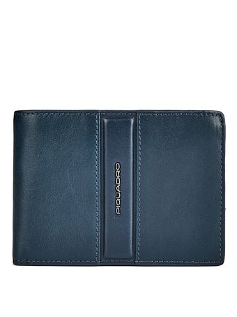 Piquadro Victor Portafoglio Protezione RFID Vera Pelle 12.5 cm Piquadro Victor Portafoglio Protezione RFID Vera Pelle 12.5 cm