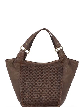 Greenland Nature Femi & Nine-skuldertaske i læder 38 cm Greenland Nature Femi & Nine-skuldertaske i læder 38 cm