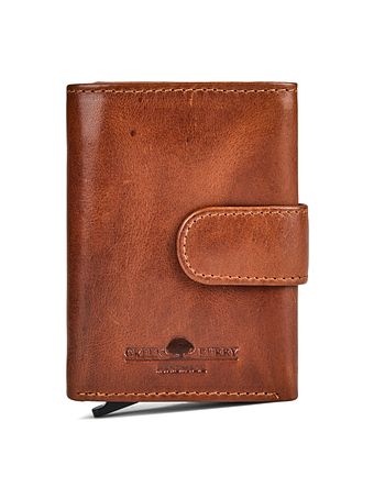 Greenburry Newport Cartera Bloqueo RFID Piel natural 9.5 cm