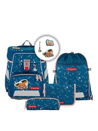 Step by Step Space skoletaske-sæt med 5 dele