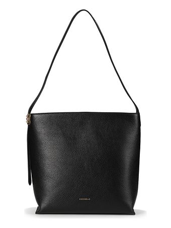 Coccinelle C-Me Lock Skuldertaske Læder 29 cm