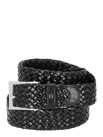 AIGNER Business-bælte i flettet læder