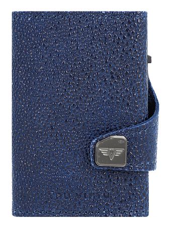 Tru Virtu Click & Slide kreditkortholder pung RFID læder 6,5 cm