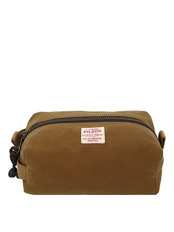 Filson Tin Cloth Neceser Piel natural 23 cm Filson Tin Cloth Neceser Piel natural 23 cm