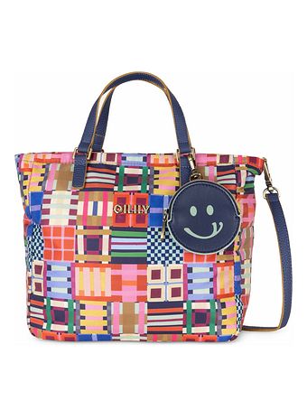 Oilily Tartan Tape Haidy Nákupní taška 26 cm