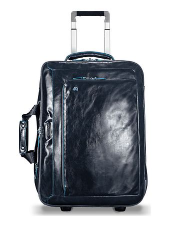 Piquadro Blue Square 2-hjuls business trolley læder 51 cm laptoprum Piquadro Blue Square 2-hjuls business trolley læder 51 cm laptoprum