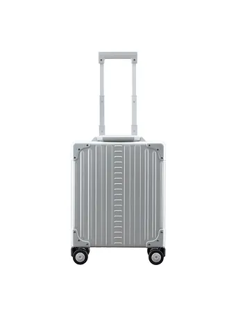 Aleon Business-kabinväska med 4-hjulig konstruktion i Aluminium, 42 cm, med fack för bärbar dator