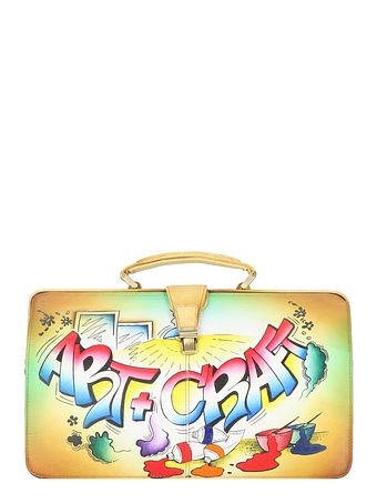 Greenland Nature Art+Craft lægetaske i læder 37 cm