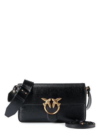 PINKO Love One Skuldertaske Læder 27 cm