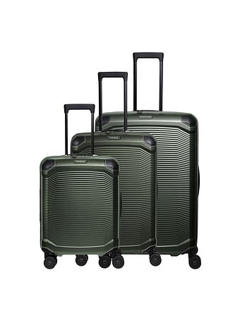 Travelite Millennium 4 kolečka Sada kufrů 3-dílný s roztažitelným záhybem