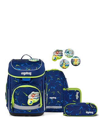 ergobag cubo Skoleransel-sæt 5-delt