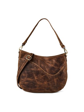 Greenburry Vintage Skuldertaske Læder 37 cm