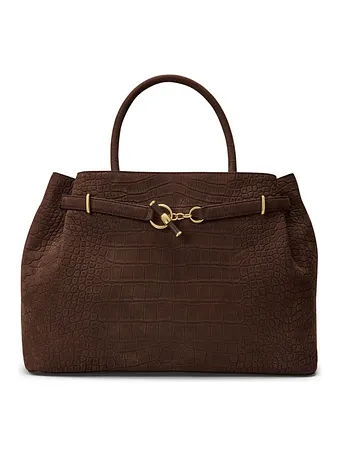 Lauren Ralph Lauren Blaike Bolso Piel natural 35.5 cm Lauren Ralph Lauren Blaike Bolso Piel natural 35.5 cm
