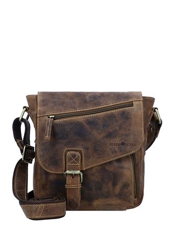 Greenburry Vintage Skuldertaske Læder 26 cm