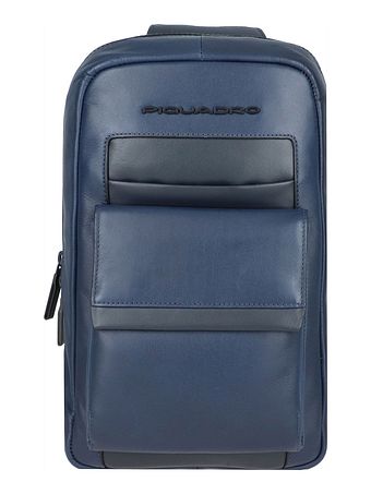 Piquadro Skuldertaske Læder 20 cm