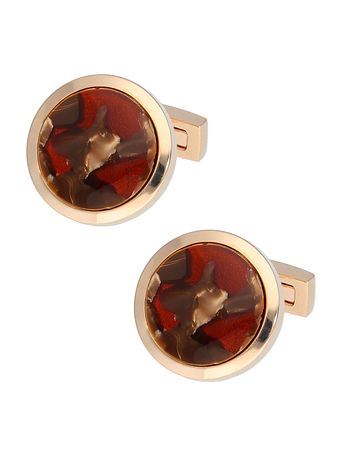 Davidoff Venedig manchetknapper messing 2 cm Davidoff Venedig manchetknapper messing 2 cm