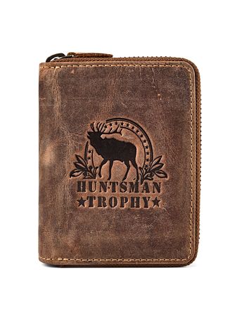 Greenburry Huntsman Pung RFID-beskyttelse Læder 10 cm