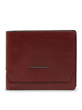 Piquadro Solm Pung RFID-beskyttelse Læder 11 cm