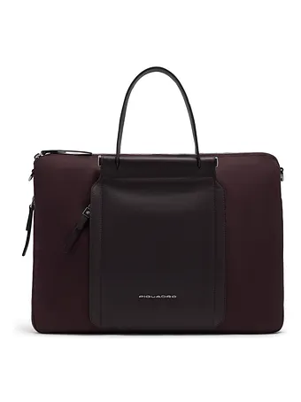Piquadro Lyra Portfölj Läder 42 cm Laptopfack med expansionsveck Piquadro Lyra Portfölj Läder 42 cm Laptopfack med expansionsveck