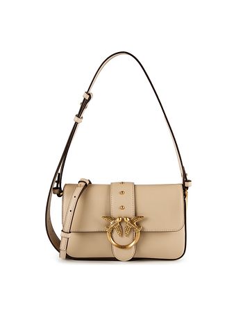 PINKO Love One Skuldertaske Læder 22 cm