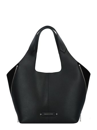 Karl Lagerfeld Hardware Shopper-taske Læder 34 cm med strækfold Karl Lagerfeld Hardware Shopper-taske Læder 34 cm med strækfold