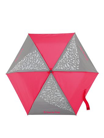 Step by Step Lommeparaply til børn 22 cm med reflekterende elementer